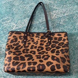 Leopard/ Ocelot Coach City Tote